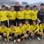 Formación del Cuatrovientos de la 2.ª Provincial Alevín.