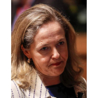 La ministra Nadia Calviño. JULEN WARNAND