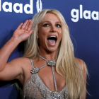 Britney Spears, durante la entrega de unos premios en beverly Hills, hace un año.