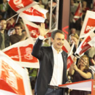 Zapatero abrió la campaña electoral del 2008 en León.