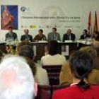 Los participantes en el simposio sobre Alfonso VI