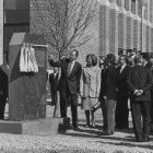 Los Reyes inauguraron en 1994 la nueva Escuela de Ingneniería Industrial