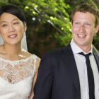 Zuckerberg y su esposa Priscilla Chan