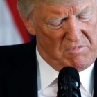 Comparecencia del presidente Donald Trump condenando los hechos de Charlottesville.