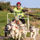 Los representantes del Club Mushing León, Roberto y  Virgina, consiquieron subirse al podio en la segunda edición del Mushing Bufones de Pria en Asturias . DL