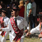 La imagen es del 15 de agosto de 2019, con las ancestrales danzas en el santuario, la última vez que se pudo celebrar la fiesta. L. DE LA MATA