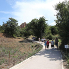 La llegada de turistas desborda la capacidad de Médulas .