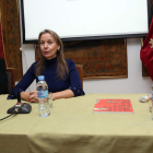 Pablo López, Belén Molleda y Emilio Gancedo, ayer en Madrid en la Casa de León. BENITO ORDÓÑEZ