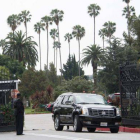 El cementerio Hollywood Forever acogió ayer el funeral de L'Wren Scott.