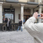 Los turistas han llenado en los últimos días las calles de la capital leonesa.