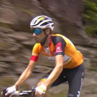 Alejandro Valverde, con el jersey de líder de la ronda occitana.