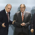 Fernández Díaz, junto a Francisco Zaragoza y Joaquín Vidal.