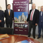 La presentación de los actos del Día del Turismo que se celebrará en Astorga fue ayer en León.
