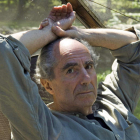 Una de las últimas imágenes del escritor norteamericano Philip Roth.