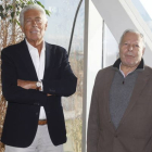 Piero Raimondi y Alain Gilbert, precursores de la cirugía del plexo braquial obstétrico, en la clausura del curso en León. RAMIRO