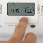 Un proceso de regulación del termostato. DL