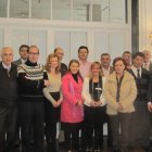 Imagen de la reunión entre Carrasco y los alcaldes del alfoz.