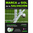 Cartel del partido.