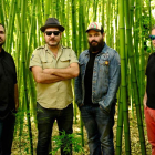 Los integrantes de esta banda gallega de indie-pop. Eladio Santos es el segundo por la izquierda.
