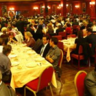 Aspecto que presentaba el Hostal de San Marcos en la cena del PP