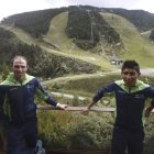 Valverde y Nairo Quintana, con la dura montaña de Andorra.