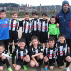 Formación del equipo del Atlético Templario C que milita en la categoría benjamín.