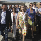 La ministra de Fomento, Ana Pastor, en la inauguración del primer tramo de la A-27.