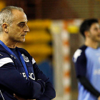 El entrenador del Abanca Ademar ve a sus jugadores en un gran momento físico. MARCIANO PÉREZ