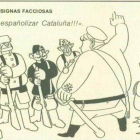 Viñeta de la revista 'Esquella de la Torratxa', publicada el 5 de marzo de 1937.