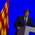 El presidente de la Generalitat de Catalunya, Carles Puigdemont. QUIQUE GARCÍA