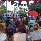 Actuación del juglar Carlos Alba en el Mercado Judío de Pobladura de Pelayo García. MEDINA