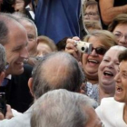 Camps, a su llegada al Tribunal de las Aguas.