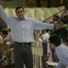 Juan Carlos Pastor, la temporada pasada, en el Palacio de Deportes