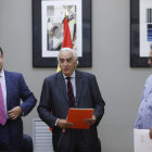 Emilio García Perulles, Marcos Peña y Juan Carlos Giménez, asesor del comité EMILIO NARANJO