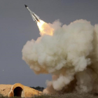 Ensayo de misiles por parte de Irán, en febrero del 2017.