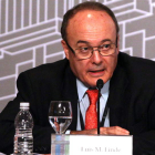 El gobernador del Banco de España, Luis María Linde.