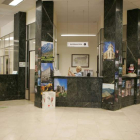 Imagen de la planta baja del edificio Torreón, que tras las obras será un espacio diáfano.