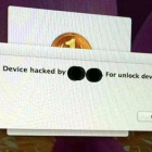 Iphone 'hackeado' dirigido al propietario de la línea (con el nombre oculto posteriormente).