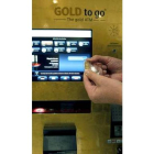 La máquina que vende de monedas de oro en el Palace.