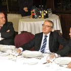Fotografía de archivo de una cena homenaje de los empresarios de Lugo. Orozco, Dorribo, Blanco y Díaz Ferrán.