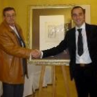 Carlos Cortina recibió el premio de Asprona por su labro como voluntario