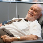 James Harrison, de 81 años, hizo su última donación sanguínea el 11 de mayo de 2018.