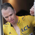 Chris Froome abre la puerta a su participación en el Tour. YOAN VALAT