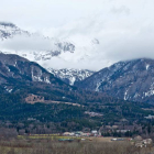 Vista general de los Alpes franceses.