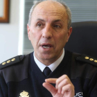El comisario del Cuerpo Nacional de Policía de Ponferrada, Anselmo de la Riva.