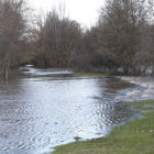 Las fuertes lluvias han llevado a que los ríos presenten un cauce elevado.