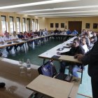 La alubia, el ahorro de agua y la ganadería fueron los temas tratados ayer.