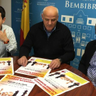 Álvarez, Vázquez y Olano en la presentación del torneo. DL