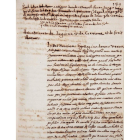 Documentación de 1188 en la que Alfonso IX convoca las cortes. DL