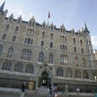 El edificio Botines, sede y uno de los emblemas inmobiliarios de la Fundación España Duero. BODELÓN